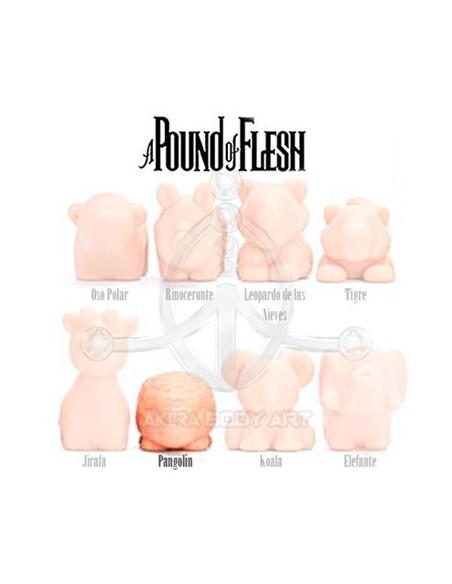 A Pound of Flesh Mini Animals - Pangolín A Pound of Flesh Mini Animals - Pangolín
