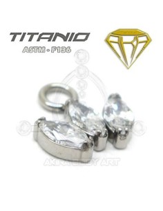 CHARM para Aro - 3 pétalos joyas 2