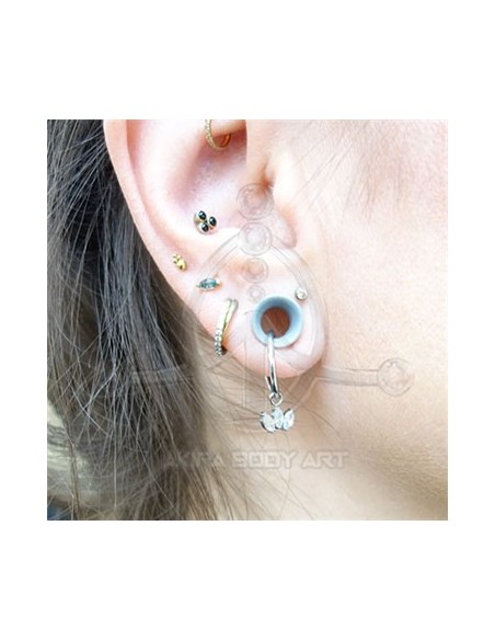 CHARM para Aro - 3 pétalos joyas