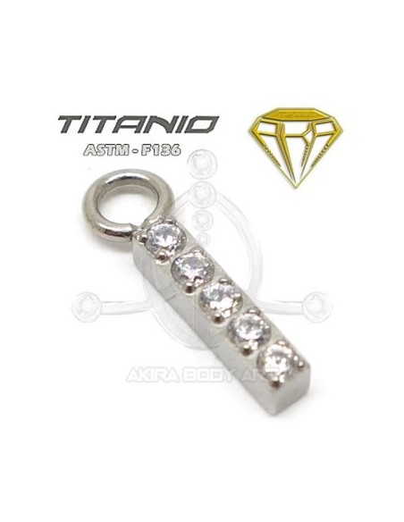 CHARM para Aro - Lingote joyas