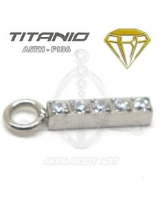 CHARM para Aro - Lingote joyas 2