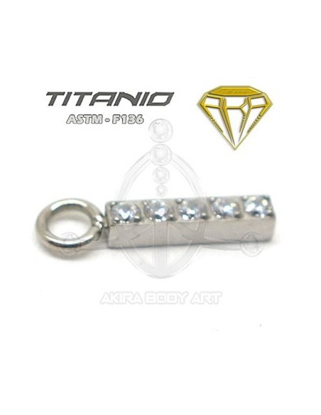CHARM para Aro - Lingote joyas