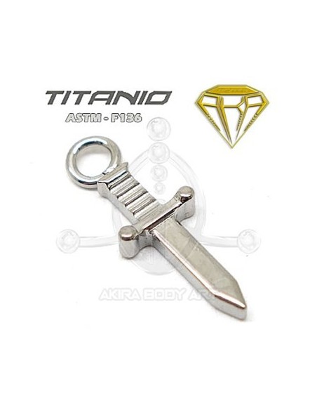 CHARM para Aro - Daga