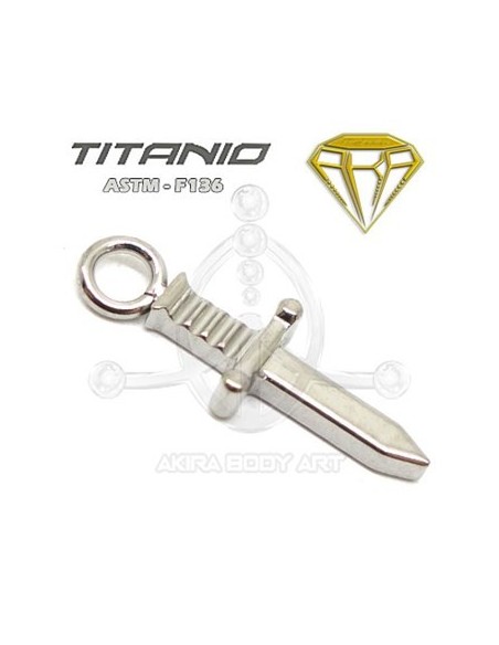 CHARM para Aro - Daga