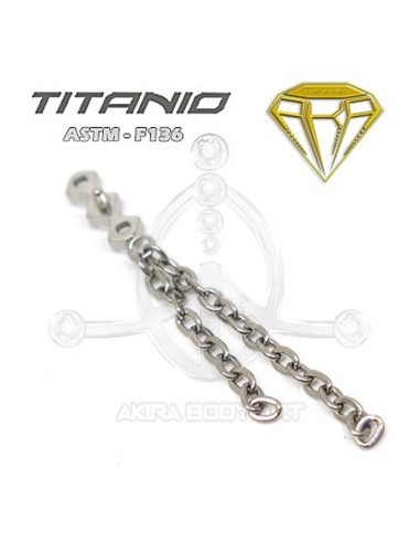 Repuesto Joya y Cadenas - Titanio Rosca interna