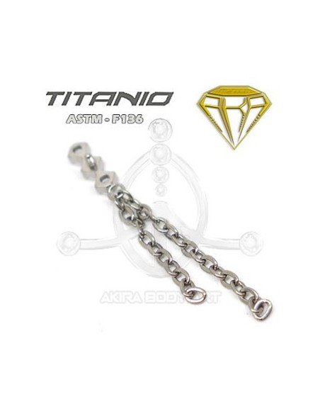 Repuesto Joya y Cadenas - Titanio Rosca interna Repuesto Joya y Cadenas - Titanio Rosca interna