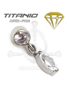 Repuesto Joya colgante - Titanio Rosca Interna 2