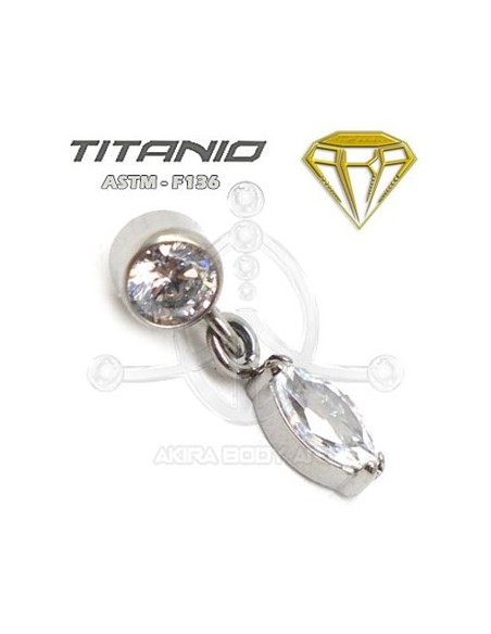 Repuesto Joya colgante - Titanio Rosca Interna Repuesto Joya colgante - Titanio Rosca Interna