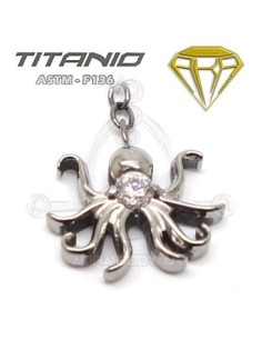 CHARM para Aro - Pulpo colgante