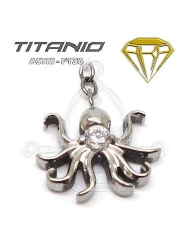 CHARM para Aro - Pulpo colgante