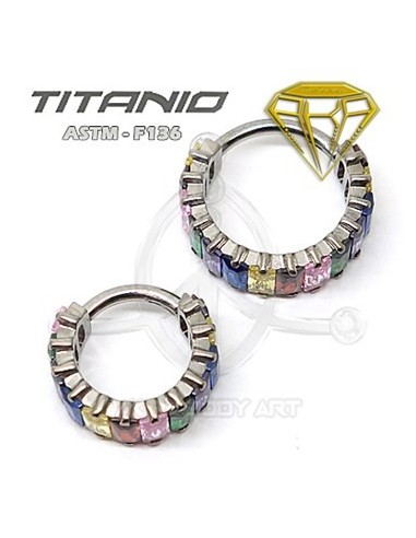 Aro Joyas de Colores