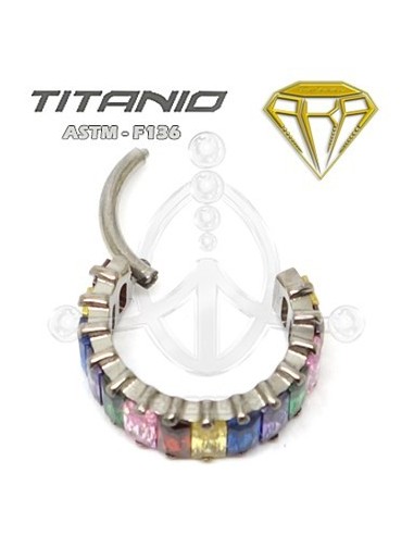 Aro Joyas de Colores