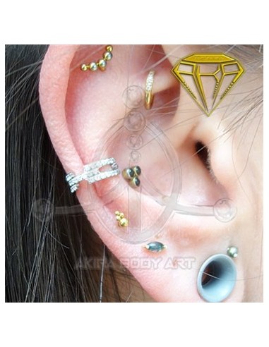 Aro Joyas Intercaladas