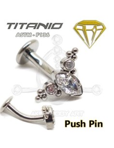 Labret curvo joyas - Ombligo
