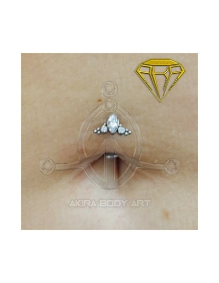 Labret curvo joyas - Ombligo Labret curvo joyas - Ombligo