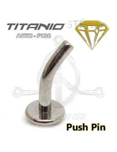 Barra labret curvo - PUSH PIN 2