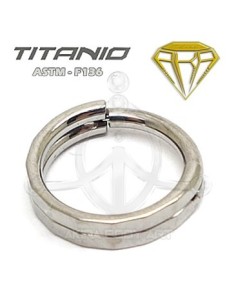 Aro doble - segmentado bisagra