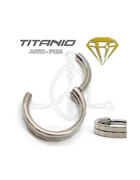 Aro doble - segmentado bisagra