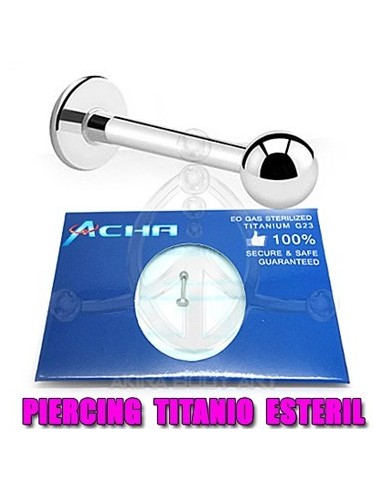 Labret titanio (ESTÉRIL)