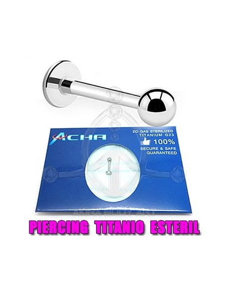 Labret titanio (ESTÉRIL) Labret titanio (ESTÉRIL)