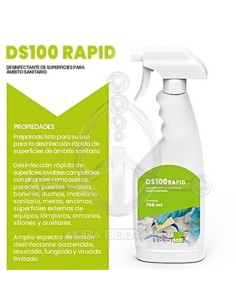 Desinfectante Superficies - DS100 RAPID