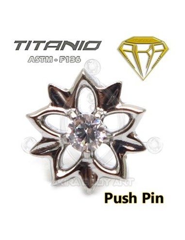 Repuesto flor joya - PUSH PIN