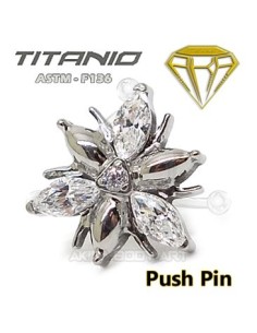 Repuesto flor joya - PUSH PIN