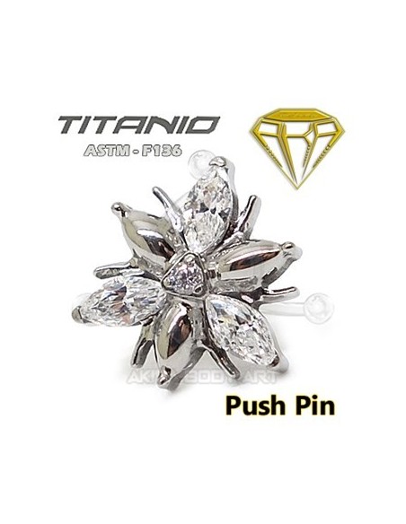 Repuesto flor joya - PUSH PIN Repuesto flor joya - PUSH PIN