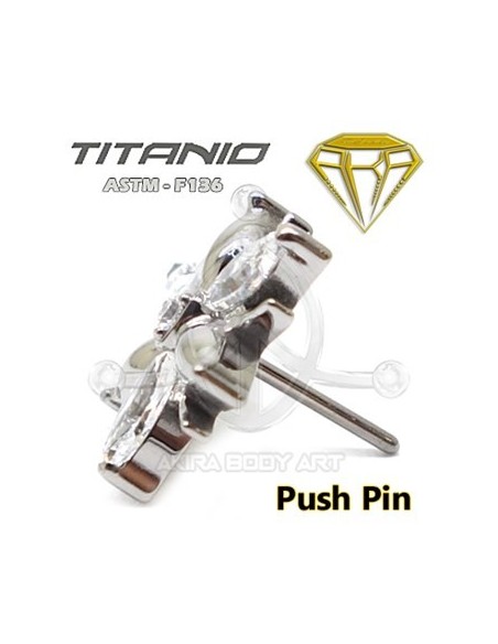 Repuesto flor joya - PUSH PIN Repuesto flor joya - PUSH PIN