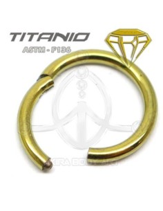 Aro Seg. Bisagra ORO - TTANIO ANODIZADO