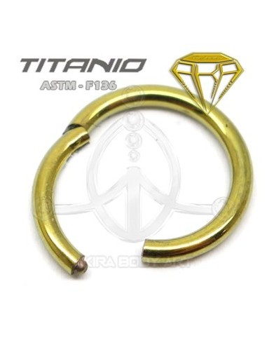Aro Seg. Bisagra ORO - TTANIO ANODIZADO