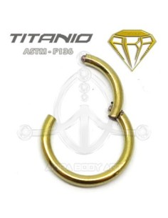 Aro Seg. Bisagra ORO - TTANIO ANODIZADO 2