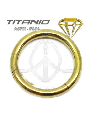 Aro Seg. Bisagra ORO - TTANIO ANODIZADO