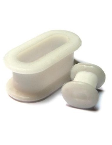 Dilatador silicona tunel óvalo.