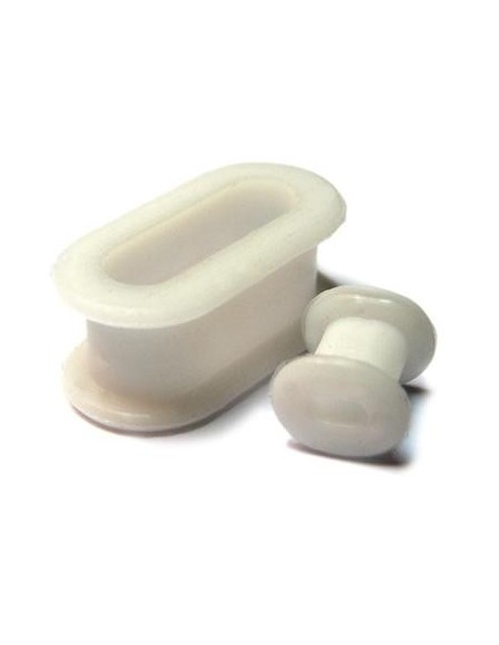 Dilatador silicona tunel óvalo. Dilatador silicona tunel óvalo.