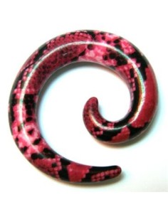 Espiral Acrílico. SERPIENTE