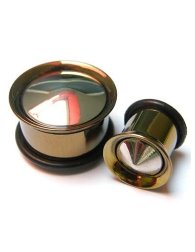 Dilatador de acero con peralte y goma.