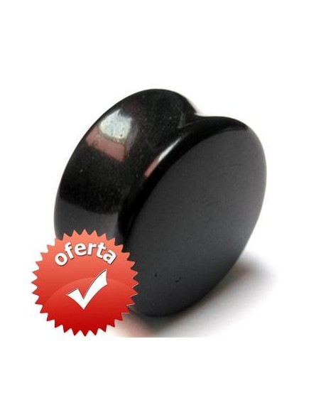 Plug Acrílico Negro Plug Acrílico Negro