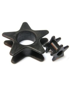 Tunel de silicona con forma de estrella 2