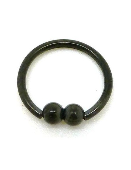 BCR acero negro 2 bolas BCR acero negro 2 bolas