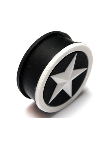 Dilatador silicona negra estrella Dilatador silicona negra estrella