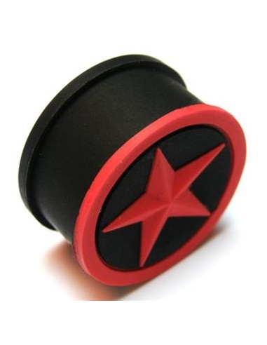 Dilatador silicona negra estrella
