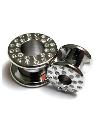 Dilatador acero rosca joyas