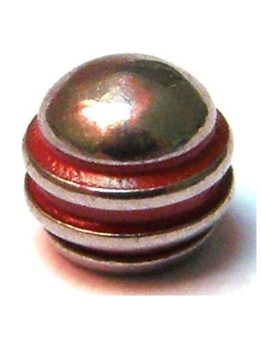 Bola acero muescas colores