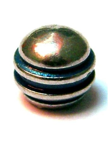 Bola acero muescas colores