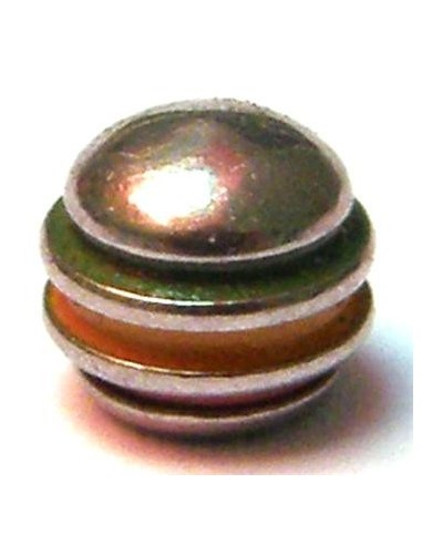 Bola acero muescas colores