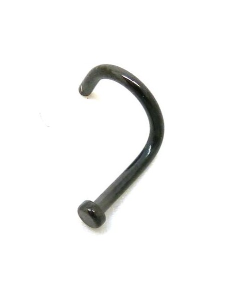 Nostril Chapa acero negro