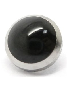 Repuesto microdermal piedra negra de 5mm