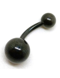 Banana de acero negro