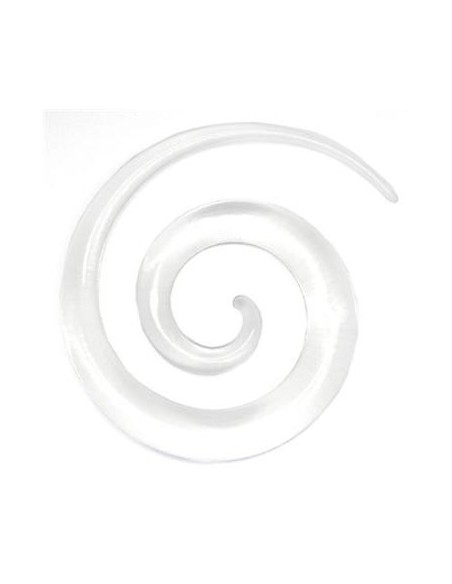 Espiral Larga Acrílico. Transparente Espiral Larga Acrílico. Transparente
